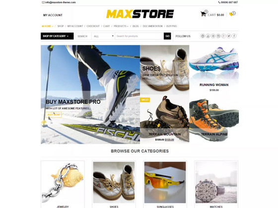 MaxStore theme