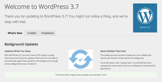 Автоматическое обновление WordPress